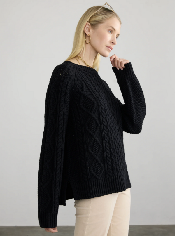 Margaret O'Leary DEIDRE CABLE PULLOVER